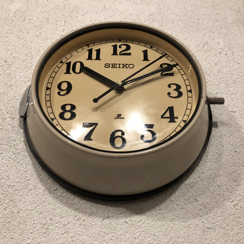 SEIKO 防塵時計（セイコー）壁掛け時計（バスクロック） | OLDS
