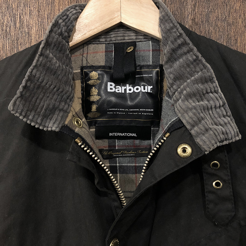 Barbour International Jacket Black C38（バブアー 