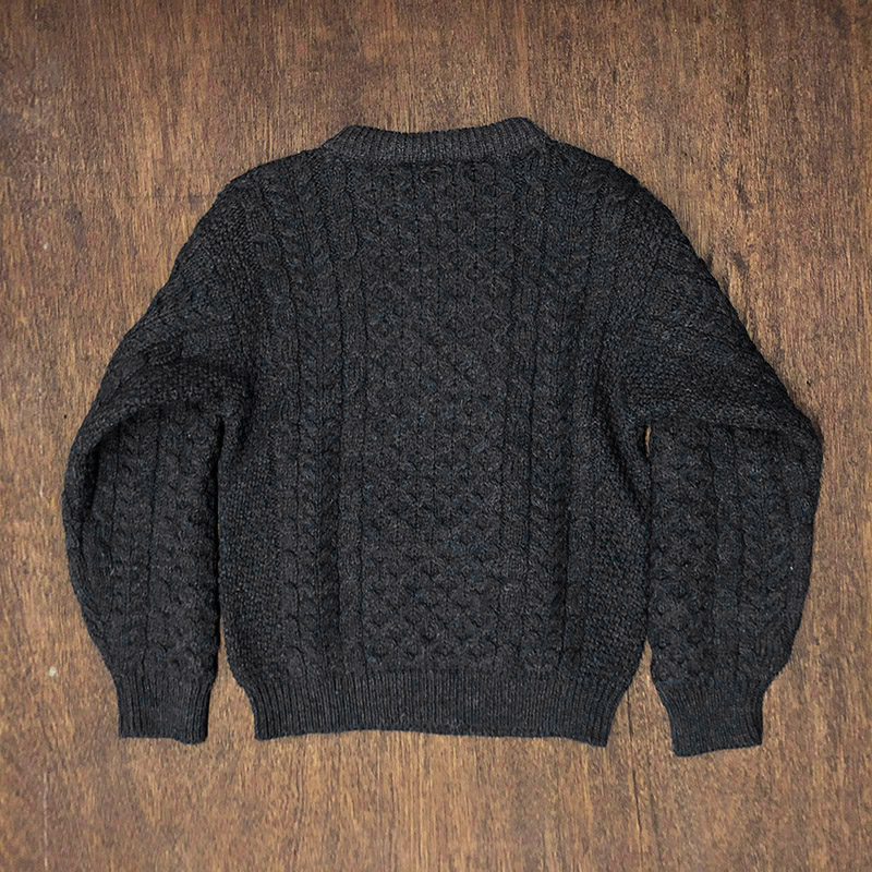 John Molloy Fisherman knit Dark Gray （ジョンモロイ 