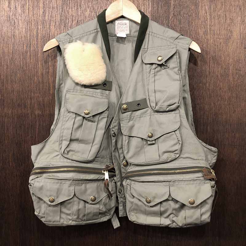 Filson Fly Fishing Guide Vest（フィルソン フライフィッシンングベスト）Mサイズ カーキ 旧モデル