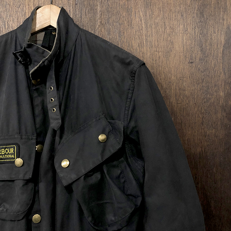 Barbour International Jacket Black C36 | OLDS