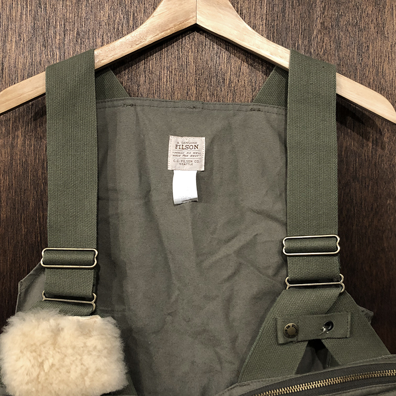 Filson Fly Fishing Strap Vest（フィルソン フライフィッシング ストラップ ベスト）オッターグリーン（オリーブ）カラー  オリジナル