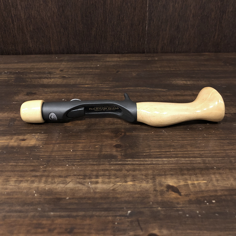 Fuji NA Wood Handle Grip Mint フジ グリップ NAコネット対応タイプ 