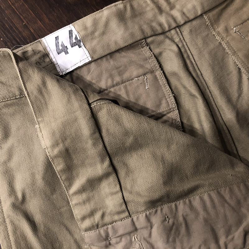 M52 French Army Trousers Chino Pants 44 Mint | OLDS