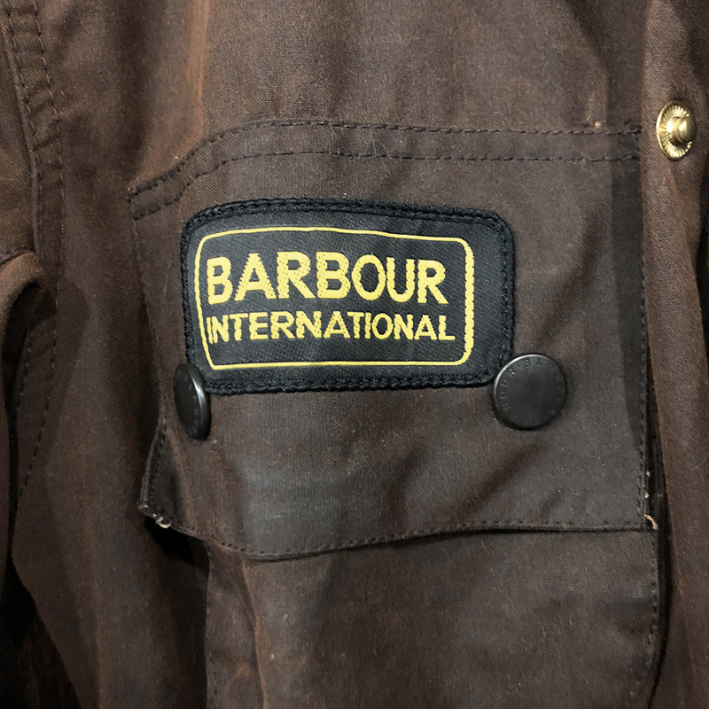 Barbour International Jacket Brown C36 Mint バブアー ビンテージ 