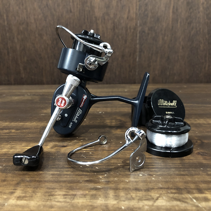 Garcia Mitchell 408 Spinning Reel Mint with Spool & Bailarm 