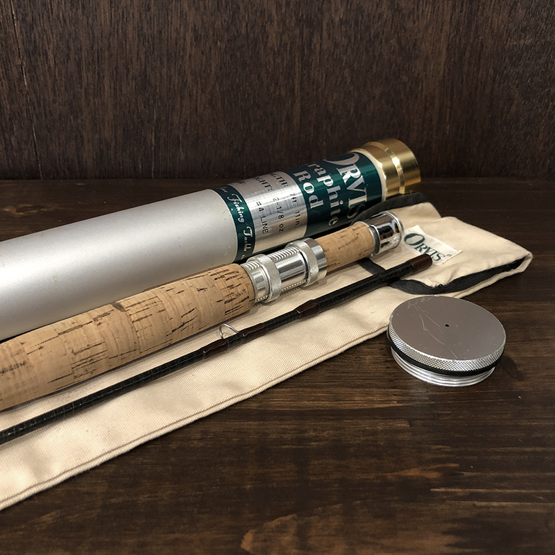 Orvis Seven Eleven MKII Graphite Fly Rod with Tube & Sox Mint 