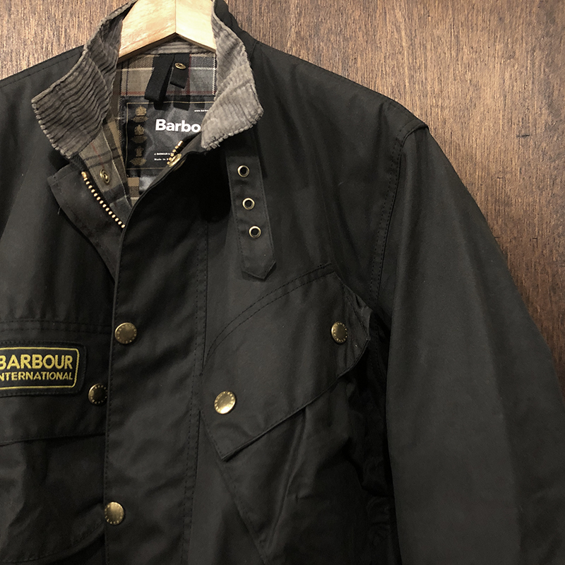Barbour International Jacket Black C38 DeadStock バブアー 
