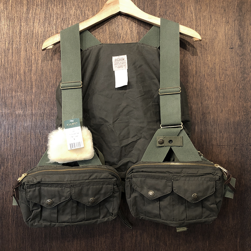 Filson Foul Weather Fly Fishing Strap Vest Deadstock フィルソン 