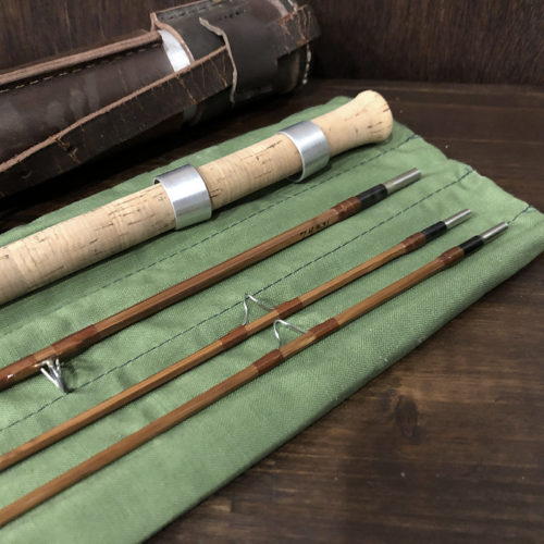 Orvis Impregnated Rocky Mountain 61/2ft Bamboo Fly Spin Rod Mint With