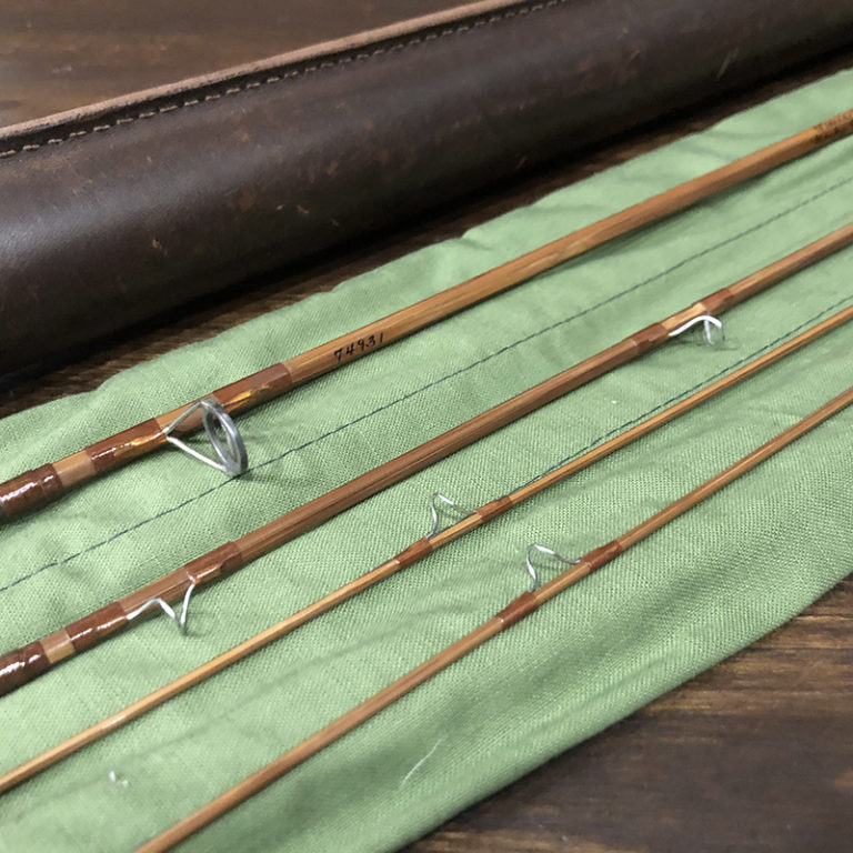Orvis Impregnated Rocky Mountain 61/2ft Bamboo Fly Spin Rod Mint With
