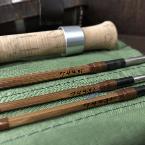 Orvis Impregnated Rocky Mountain 61/2ft Bamboo Fly Spin Rod Mint With