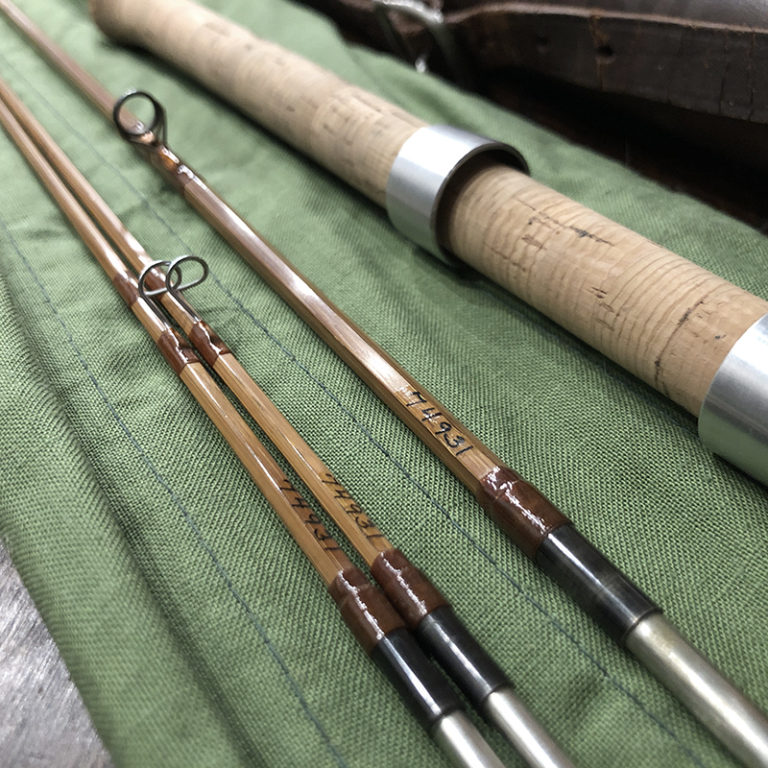 Orvis Impregnated Rocky Mountain 61/2ft Bamboo Fly Spin Rod Mint With
