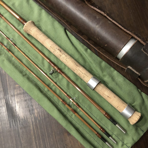 Orvis Impregnated Rocky Mountain 61/2ft Bamboo Fly Spin Rod Mint With