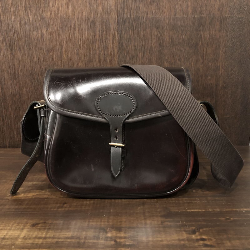Brady Leather Cartridge Bag 100 Top-grain leather Old ブレディ