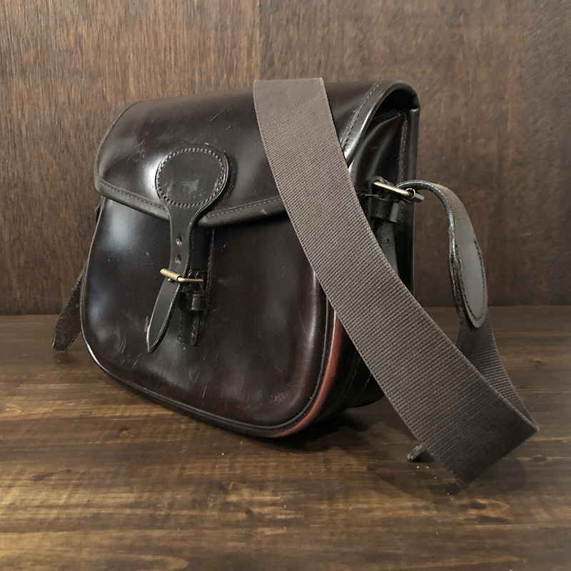 Brady Leather Cartridge Bag 100 Top-grain leather Old ブレディ