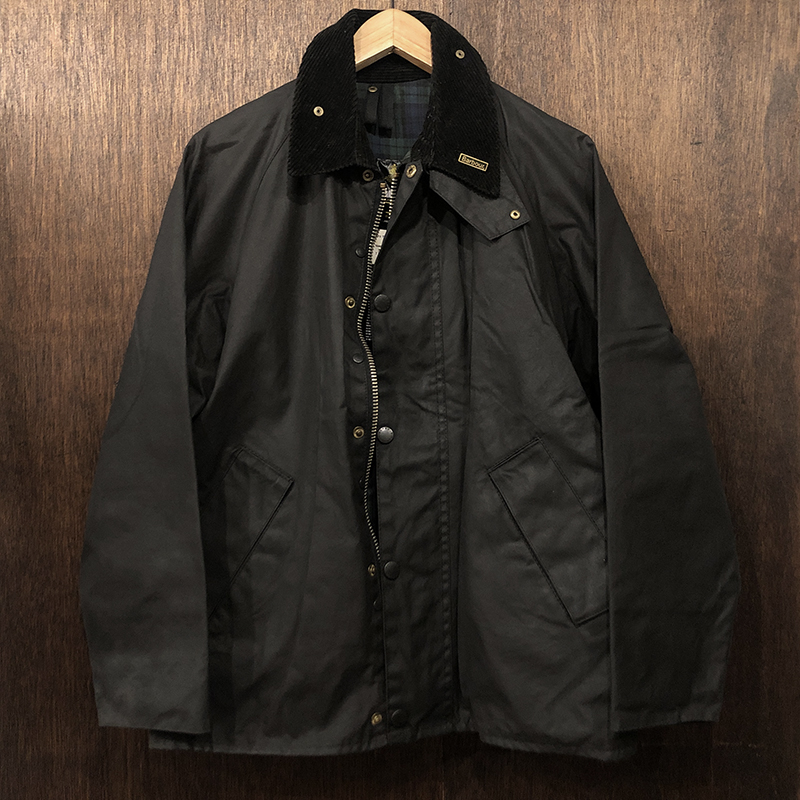 Barbour Transport Jacket Black C38 Dead Stock With Guarantee Card 