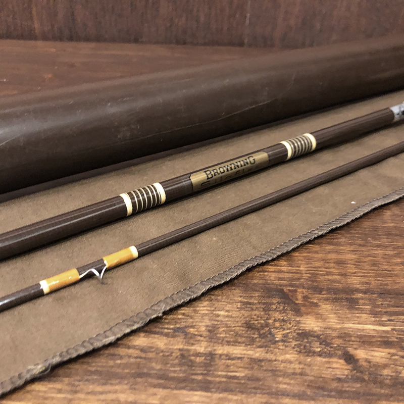 Browning Silaflex 322970 Glass Fly Rod 7ft #6 with Tube & Sox