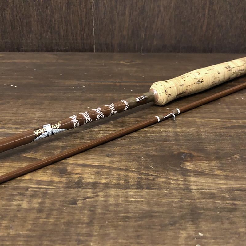 Two Vintage FENWICK Fly Fishing Pole Rods FF858 & FF85 - 8.5 ft & Storage  Tube