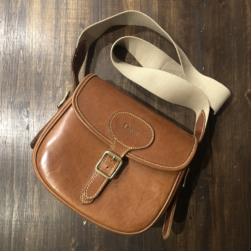 Orvis Real Leather Cartridge Bag