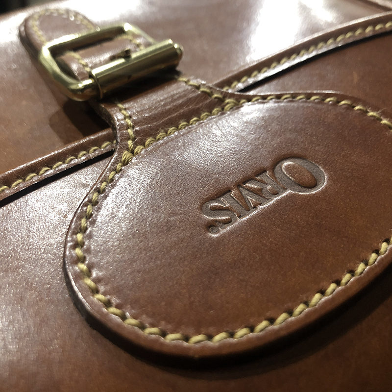 Orvis Leather Cartridge Bag