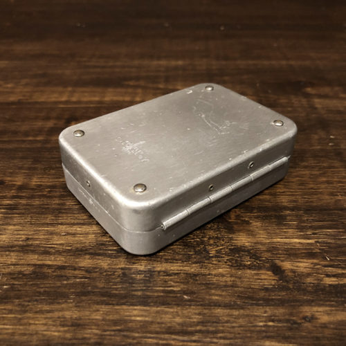Richard Wheatley Silmalloy Metal Fly Box Magnetic Bars Small リチャード ホイットレー ビンテージ アルミニウム フライボックス マグネットバー仕様 Made in England刻印 オリジナル