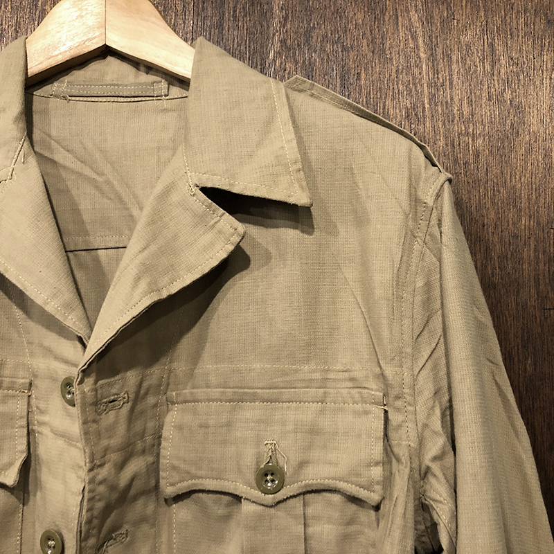 British Army Tropical Bush Jacket 1950 Pattern Size5 Deadstock