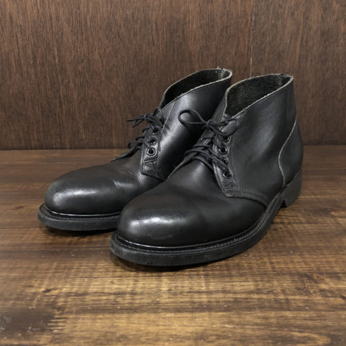 US Navy Chukka Boots Shoes Weinbrenner 1983 8-1/2 R Mint アメリカ軍 USネイビー ウェインブレナー社製 チャッカ シューズ ブーツ 1983年 ビンテージ オリジナル ミントコンディション