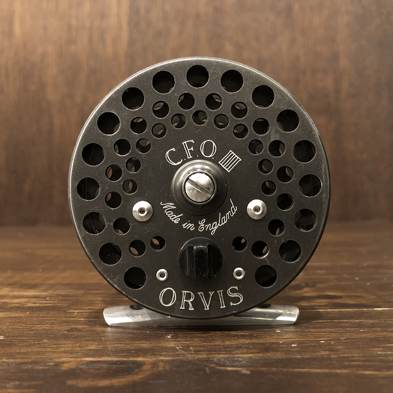 Orvis CFO III Screw Back Early Inverted Logo Fly Fishing Reel With