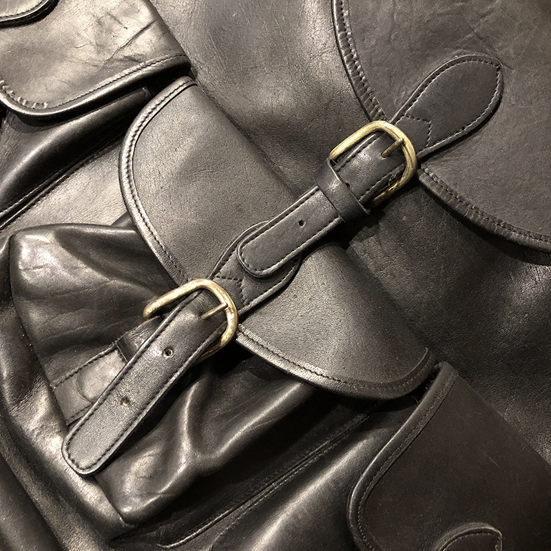 Robert Cheau Heavy Leather Ruggid Rucksack