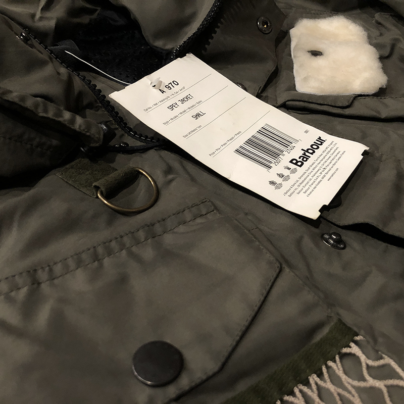 Barbour Breathables Spey Jacket Deadstock