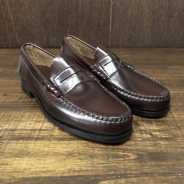 LL Bean Penny Loafer Shoes Beef Roll Type Real Leather 8D with Box ...