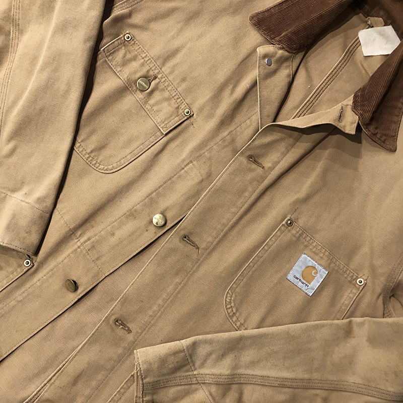 Carhartt Duck Canvas Coverall Jacket Chore Coat Made in USA