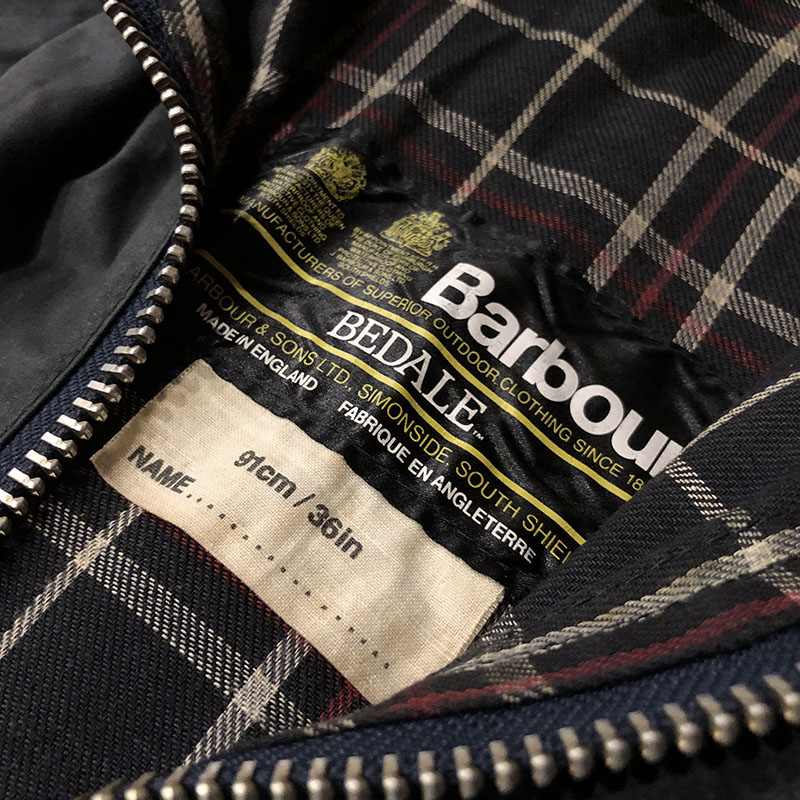 Barbour Bedale Jacket 2Warrant Navy Early 4flap Pocket