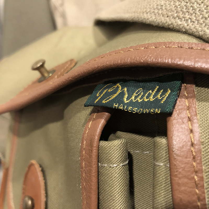 Brady Ariel Trout Vintage Fishing Bag Tan