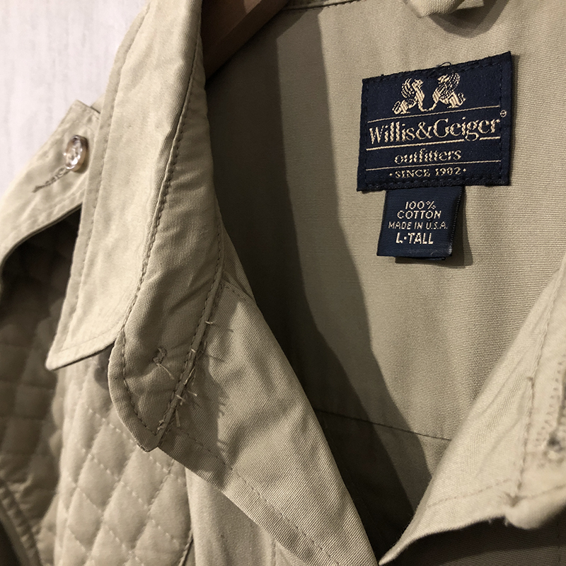 Willis & Geiger Hemingway Bush Jacket Made in USA