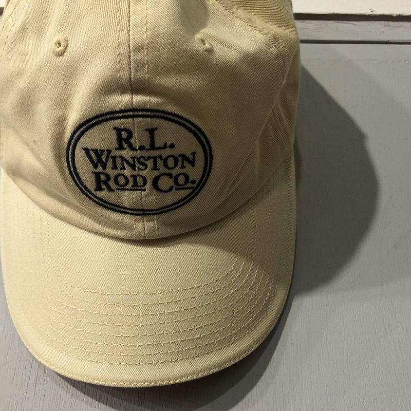 R.L. Winston Rod Co. Old Fishing Cap Cream Yellow