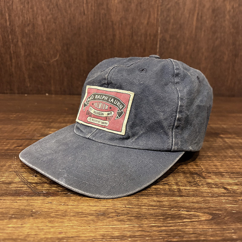 Polo Ralph Lauren Heavy Duck Canvas Cap Real Leather Backle Back