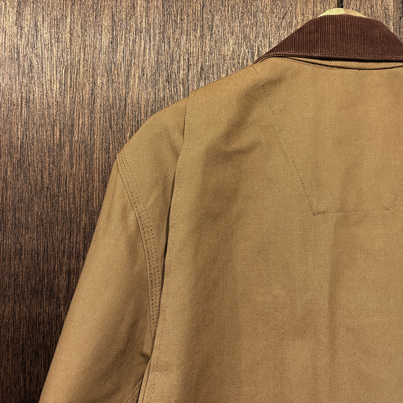 Carhartt Duck Canvas Corduroy Combi Coverall Engineer Work Jacket