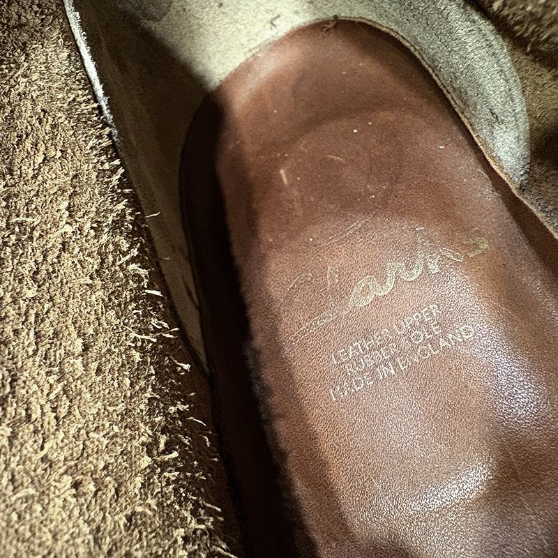 Clarks Desert Boots Brown Smooth Leather Made in England