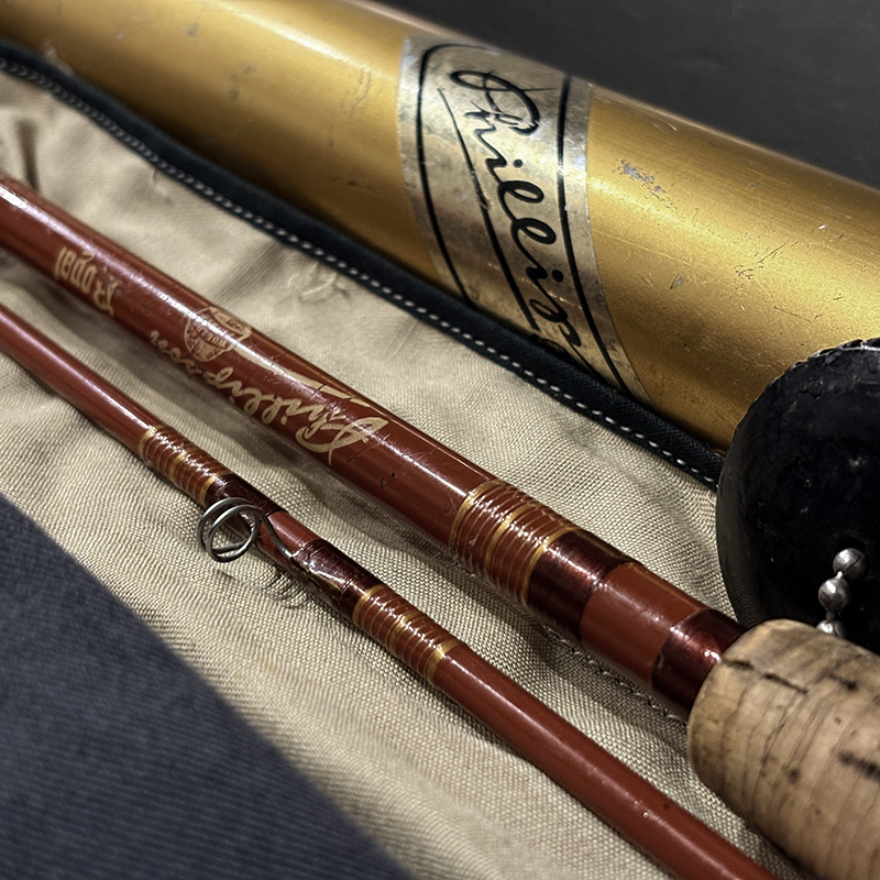 Phillipson Royal RF70C Vintage Glass Fly Rod with Rod Sox & Tube