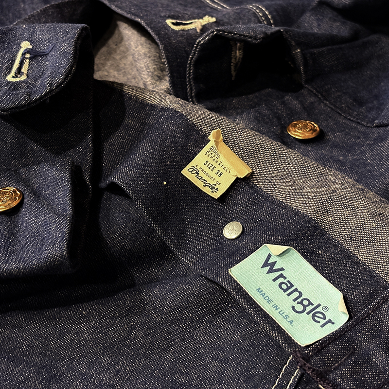 Wrangler Denim Coverall Chore Jacket No Liner