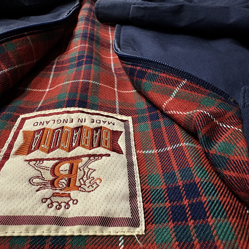 Baracuta G4 Driving Coat Jacket Old Opti Zip Made in England