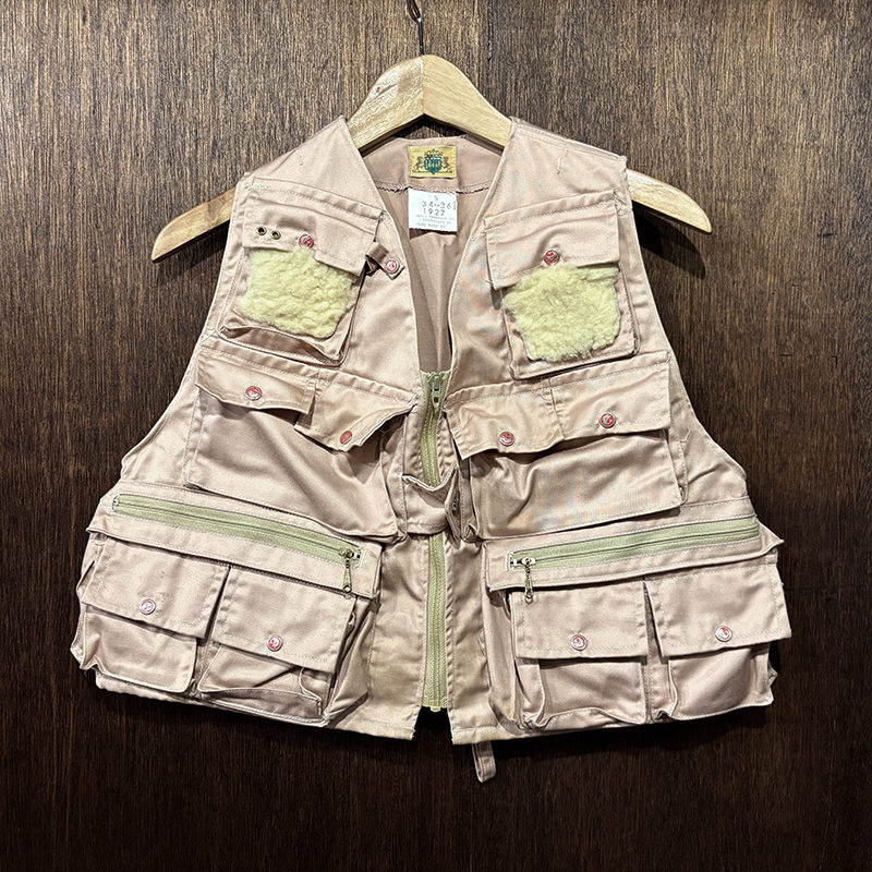 VTG】イデアル社製フィッシングベスト!! 涙タロン・ロケットタロン