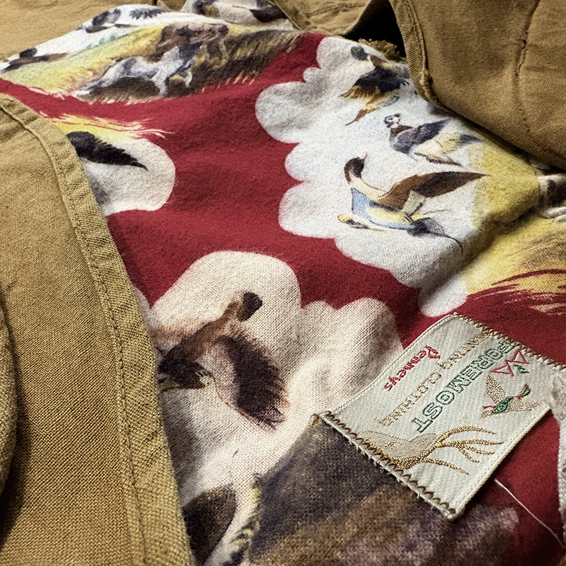 Penneys Foremost Hunting Vest Bird Hunting Hunter Dog Inner Pattern