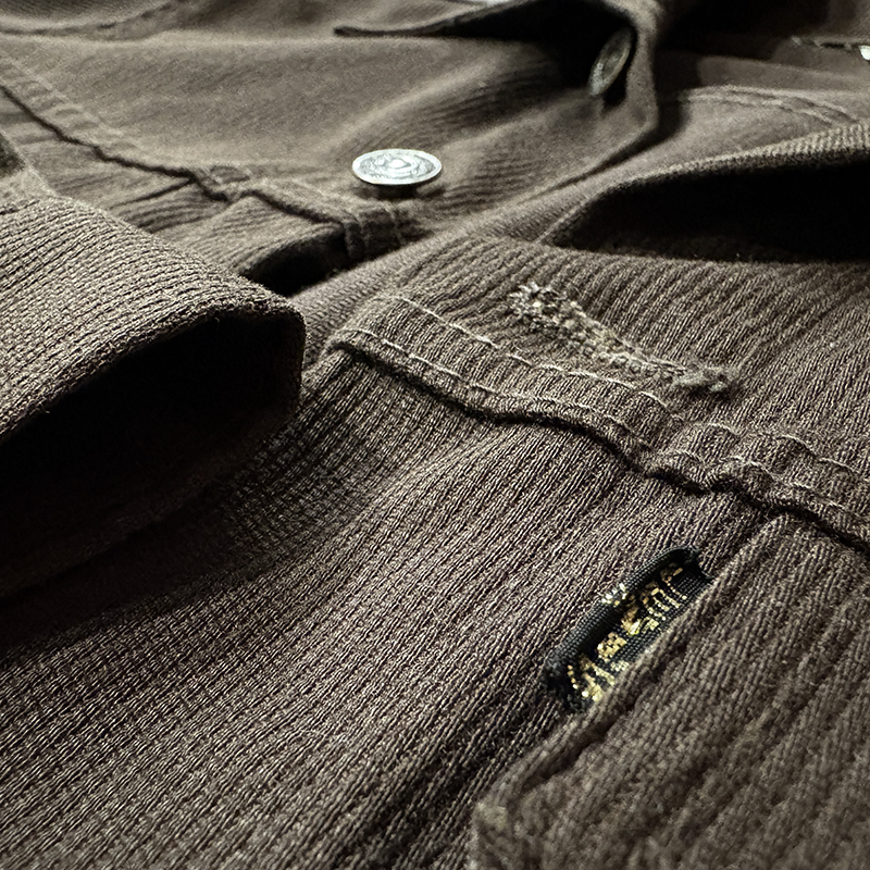 Levi’s 70505 Pique Trucker Jacket Big-E Dark Brown