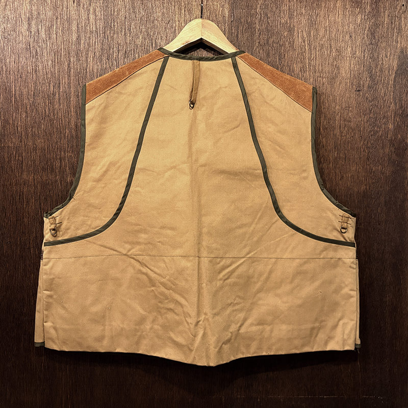 Ideal Vintage Heavy Cotton Satin Twill & Suede Leather Fishing