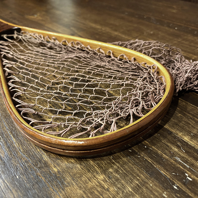 Orvis Battenkill 18 Wooden Frame Fishing Vintage Landing Net Trout