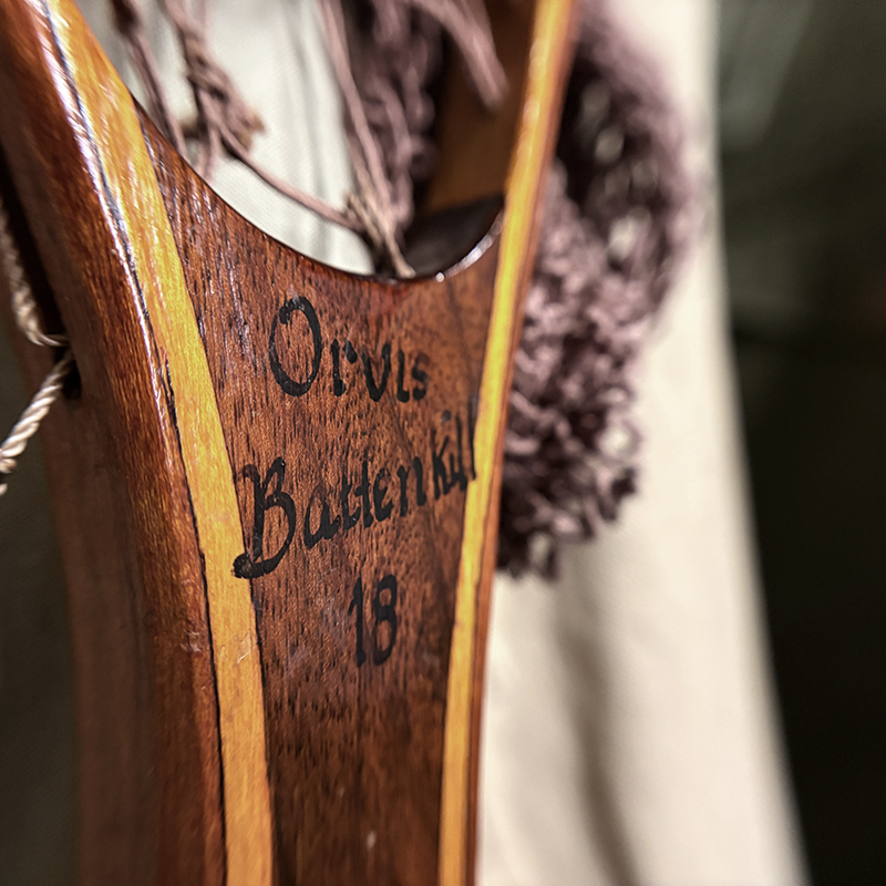 Orvis Battenkill 18 Wooden Frame Fishing Vintage Landing Net