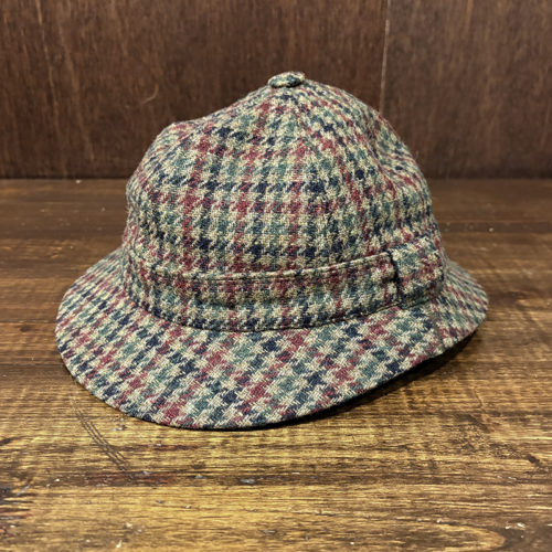 Mistral Gunclub Tweed Check Folding Brim Safari Hat Mint ミストラル ガンクラブチェック ツイード フォールディング サファリ ハット 折り畳みハット L相当 ミントコンディション